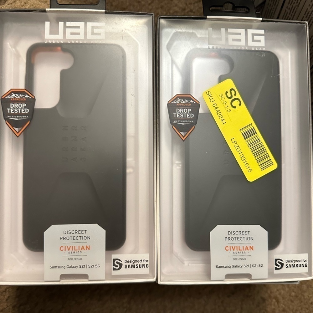🔥LOT OF 15🔥NEW URBAN ARMOR GEAR ,Samsung galaxy S21 5G civilian series